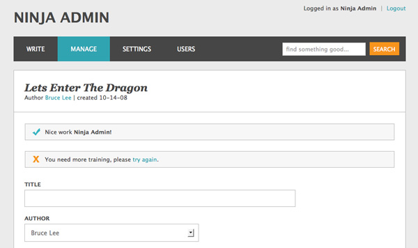 Admin Theme