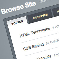 Create a Slick Tabbed Content Area Using CSS and Javascript
