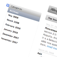 WordPres Sidebar Turned Apple-Flashy Using the jQuery UI
