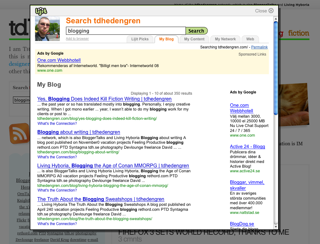 Lijit Search Result