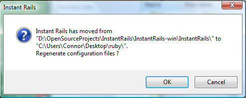 Instant Rails Message