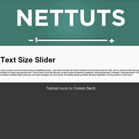 Use the jQuery UI to Control the Size of Your Text