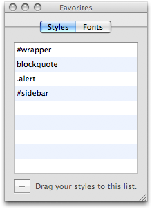 Frequently used snippets of code
