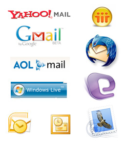 Some of the various clients you should test your emails in.