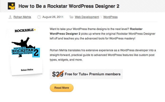 How to be a Rockstar WordPress Designer