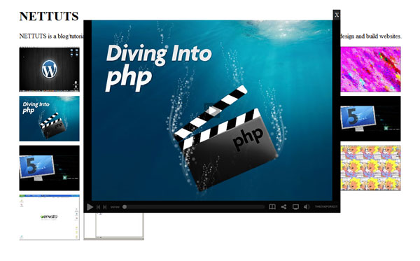 with video
