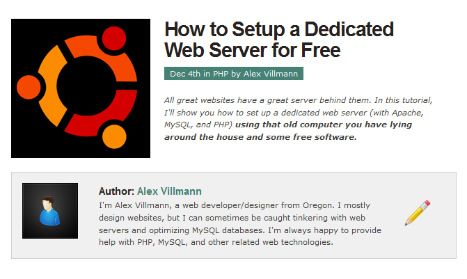 Ubuntu Tutorial