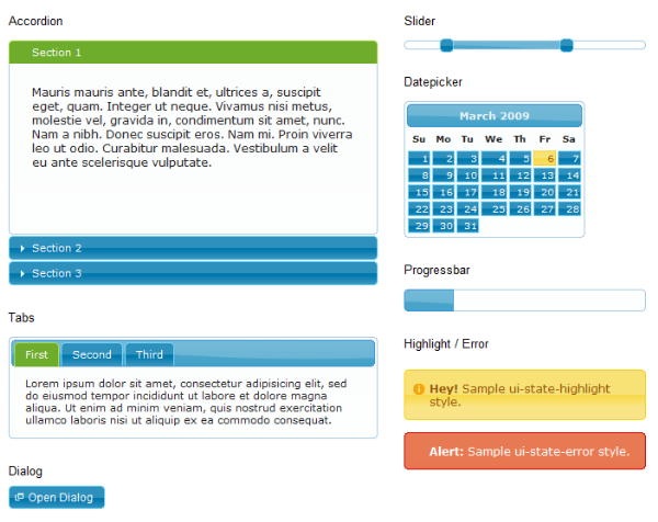 jQuery UI