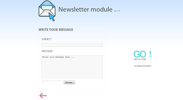 Newsletter Module