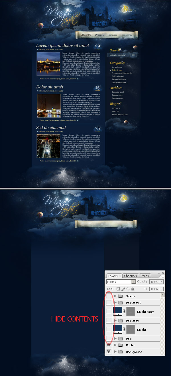 New Plus Tutorial: Convert a Beautiful PSD to HTML and CSS