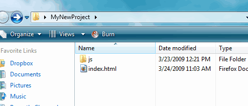 Folder Preview
