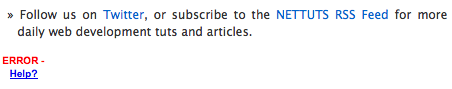 Subscribe Info Appended