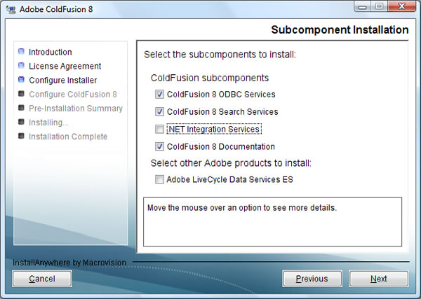 Adobe ColdFusion 8 Splash Screen