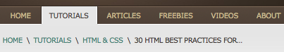 30 HTML Best Practices for Beginners Wrap navigation with unordered lists
