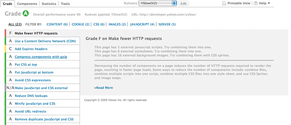 30 HTML Best Practices for Beginners download yslow