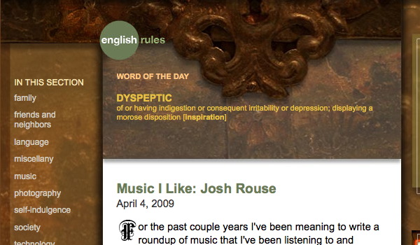 EnglishRules Screenshot