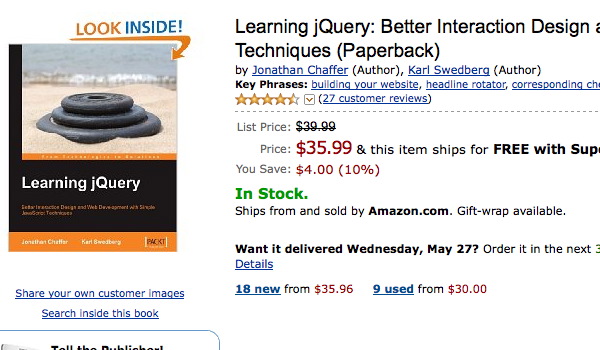 jQuery Book