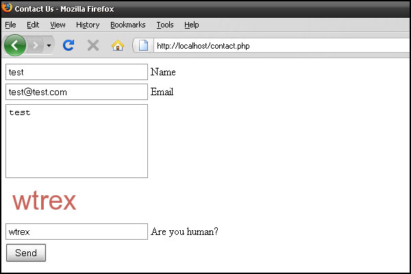 Email Validation In Php Using Regex