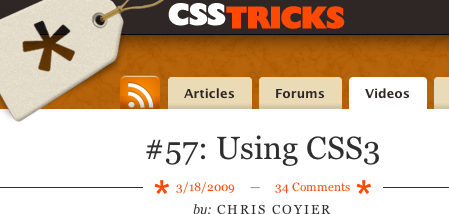 Using CSS3