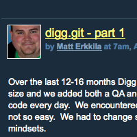 Digg moves to Git
