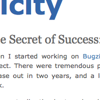 The Secret of Success: Suck Less