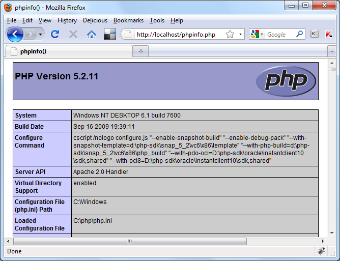PHP Info