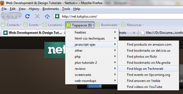 rel-tag on Nettuts
