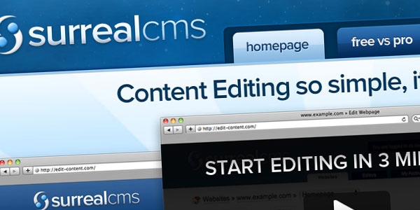 Surreal CMS