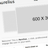 Free “Aurelius” Website Template