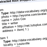HTML5 Microdata: Welcome to the Machine