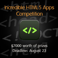 Winners Announced: Build an Incredible HTML5 App: $7000 Competition