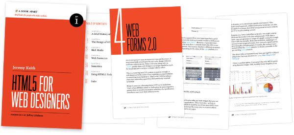 The Pages of HTML5 for Web Designers