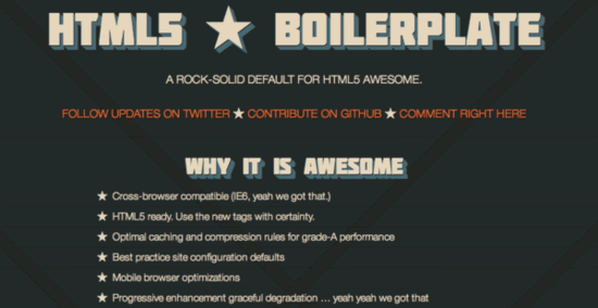 HTML5 Boilerplate