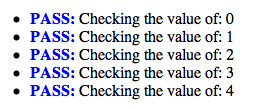 JavaScript Testing Example