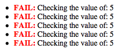 JavaScript Testing Example