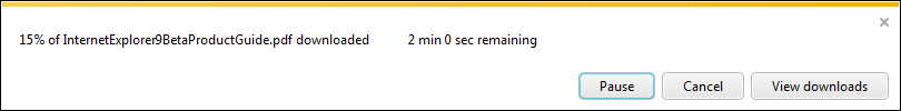 Download Notification Bar