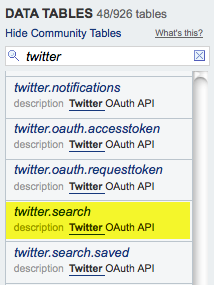 Twitter Search