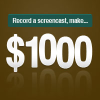 Winner Announced! Record a Screencast, Make $1,000