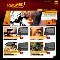 Create a Comic Book Themed Web Design, Photoshop to HTML + CSS (Part 2)
