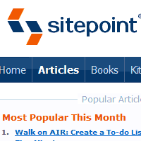Sitepoint.com : Easy AJAX With jQuery