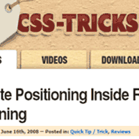 CSS Tricks